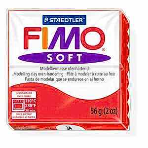 Staedtler Fimo Soft Modelleme Kili 57Gr 24 Indian Red - Staedler