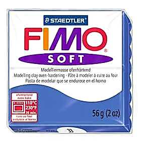 Staedtler Fimo Soft Modelleme Kili 57Gr 33 Brillant Blue - Staedler