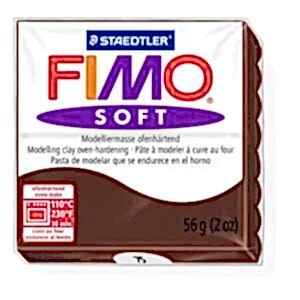 Staedtler Fimo Soft Modelleme Kili 57Gr 75 Chocolate - Staedler