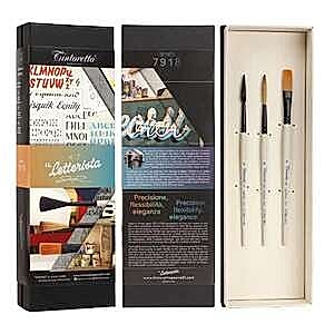 Tintoretto J&R Selection Sulu Boya Fırça Seti Lettering Kit-7918 - Tintoretto