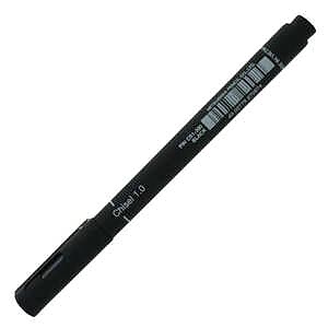 Uniball PINCS1-200 Chisel Kesik Uçlu Kaligrafi Kalemi 1,0 Siyah - Uni