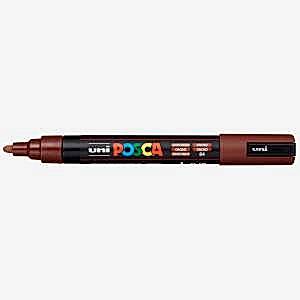 Uni Posca PC-5M Medium Marker 1.8-2.5 mm Cacao Brown - Uni