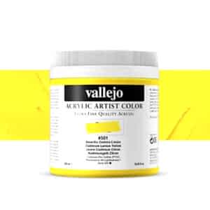 Vallejo Artist Akrilik Boya 500Ml Seri 3 501 Cadmium Lemon Yellow - Vallejo