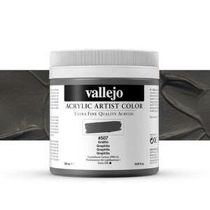 Vallejo Artist Akrilik Boya 500Ml Seri 3 507 Graphite - Vallejo
