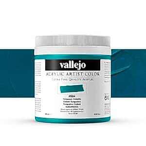 Vallejo Artist Akrilik Boya 500Ml Seri 4 604 Cobalt Turquoise - Vallejo