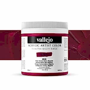 Vallejo Artist Akrilik Boya 500Ml Seri 4 606 Quinacridone Red Magenta - Vallejo
