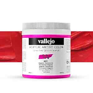 Vallejo Artist Akrilik Boya 500Ml Seri 4 621 Fluorescent Magenta - Vallejo