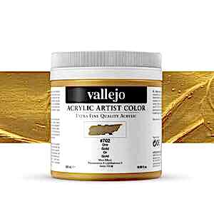 Vallejo Artist Akrilik Boya 500Ml Seri 5 702 Gold - Vallejo