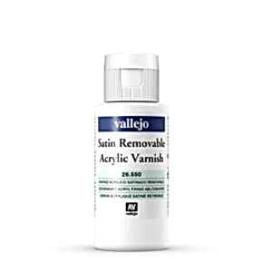 Vallejo Çıkarılabilir Saten Vernik 60 ML 26.550 - Vallejo