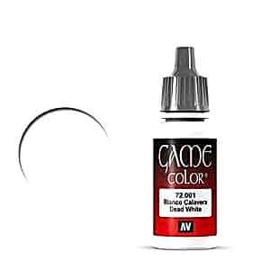 Vallejo Game Color 17Ml 72.001 Dead White - Vallejo