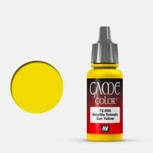 Vallejo Game Color 17Ml 72.006 Sun Yellow - Vallejo