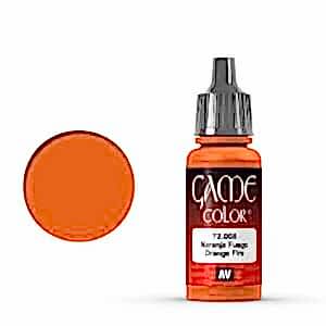 Vallejo Game Color 17Ml 72.008 Orange Fire - Vallejo