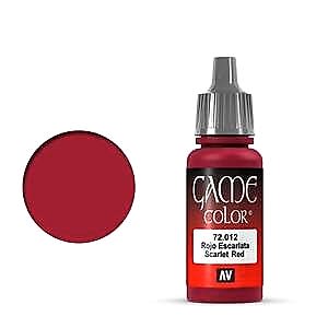 Vallejo Game Color 17Ml 72.012 Scarlet Red - Vallejo