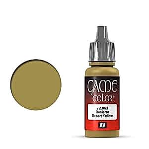Vallejo Game Color 17Ml 72.063 Desert Yellow - Vallejo