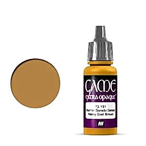 Vallejo Game Color Extra Opaque 17Ml 72.151 Heavy Goldbrown - Vallejo