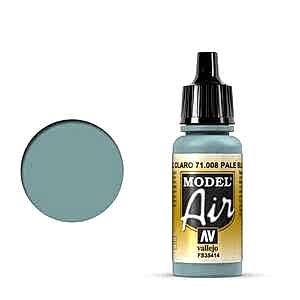 Vallejo Model Air 17Ml 71.008 Pale Blue - Vallejo