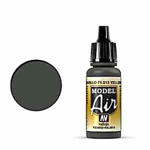 Vallejo Model Air 17Ml 71.013 Yellow Olive - Vallejo