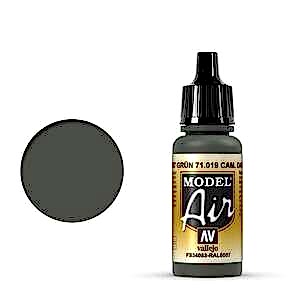 Vallejo Model Air 17Ml 71.019 Camouflage Dark Green - Vallejo