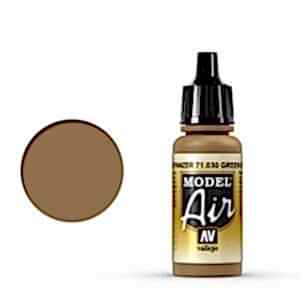 Vallejo Model Air 17Ml 71.030 Brown Green - Vallejo