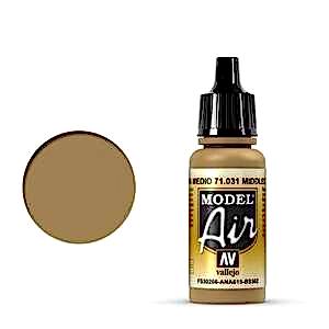 Vallejo Model Air 17Ml 71.031 Middlestone - Vallejo