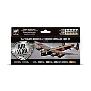 Vallejo Model Air Set:Bomber And Training Command 1939-45 71.145 - Vallejo