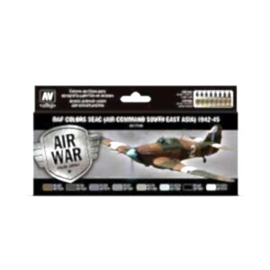 Vallejo Model Air Set:Raf Colors Seac (Air Command South East Asia)1942-45 71.146 - Vallejo