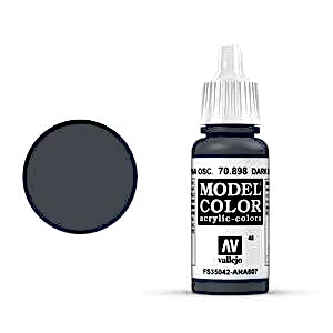 Vallejo Model Color 17Ml 048-70.898 Dark Sea Blue - Vallejo