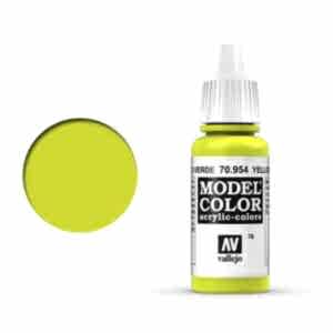 Vallejo Model Color 17Ml 078-70.954 Yellow Green - Vallejo