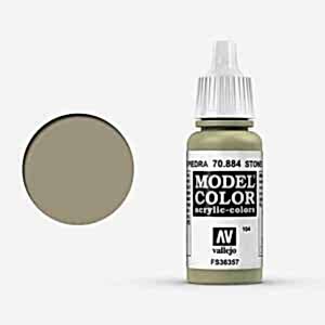Vallejo Model Color 17Ml 104-70.884 Stone Grey - Vallejo