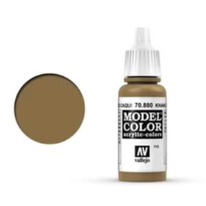 Vallejo Model Color 17Ml 113-70.880 Khaki Grey - Vallejo