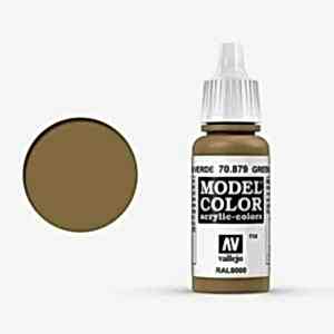 Vallejo Model Color 17Ml 114-70.879 Green Brown - Vallejo