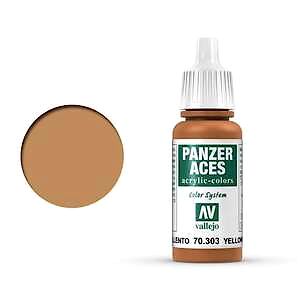 Vallejo Panzer Aces 17Ml 70.303 Yellowish Rust - Vallejo