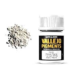 Vallejo Pigments 35Ml 73.101 Titanium White - Vallejo