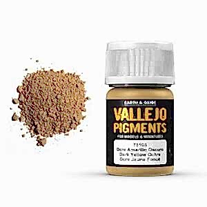 Vallejo Pigments 35Ml 73.103 Dark Yellow Ochre - Vallejo