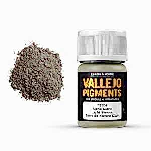 Vallejo Pigments 35Ml 73.104 Light Sienna - Vallejo