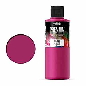 Vallejo Premium Airbrush Color 200Ml 63.007 Magenta - Vallejo