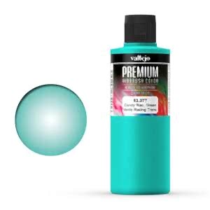 Vallejo Premium Airbrush Color 200Ml 63.077 Candy Racing Green - Vallejo