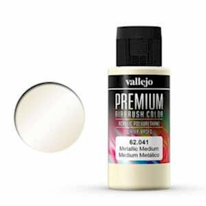 Vallejo Premium Airbrush Color 60Ml 62.041 Metallic Medium - Vallejo