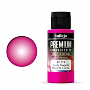Vallejo Premium Airbrush Color 60Ml 62.075 Candy Magenta - Vallejo