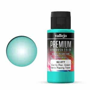 Vallejo Premium Airbrush Color 60Ml 62.077 Candy Racing Green - Vallejo