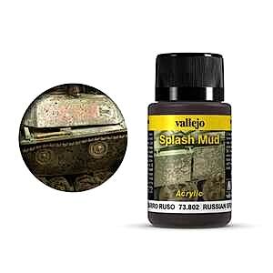 Vallejo Weathering Effects 40Ml 73.802 S1 Wet Russian Splash Mud - Vallejo