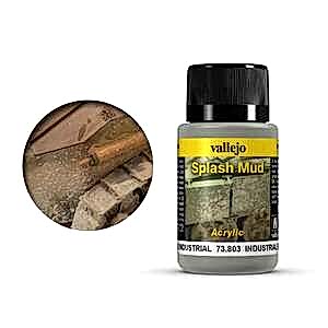 Vallejo Weathering Effects 40Ml 73.803 S1 Wet Industrial Splash Mud - Vallejo