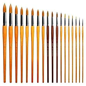 Vincent 2001R Seri Sentetik Elyaf Fırçalar - Vincent