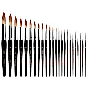 Vincent 976 Seri Sentetik Elyaf Fırçalar - Vincent