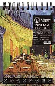 Vincent Çok Amaçlı Eskiz Defteri 200Gr A5 50 Sayfa Beyaz - Vincent