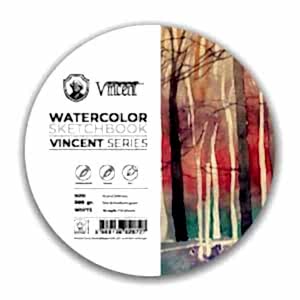 Vincent Daire Suluboya Defteri 300Gr 10cm 10 Sayfa - Vincent