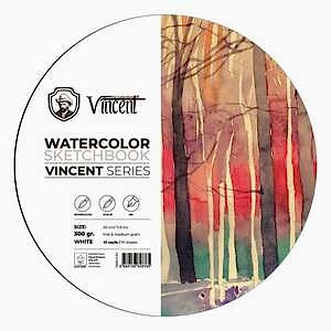 Vincent Daire Suluboya Defteri 300Gr 30cm 10 Sayfa - Vincent