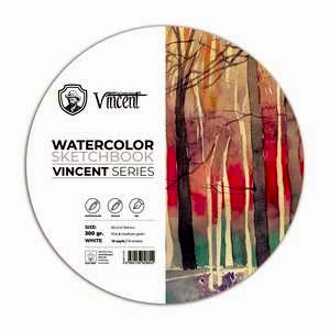 Vincent Daire Suluboya Defteri 300Gr 50cm 10 Sayfa - Vincent
