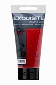 Vincent Exquisite Akrilik Boya 200 ML Cadmium Red Dark - Vincent