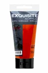 Vincent Exquisite Akrilik Boya 200 ML Orange - Vincent